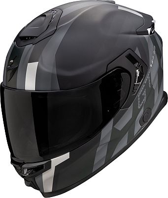 Scorpion EXO-GT SP Air Touradven, Integralhelm - Matt Schwarz/Grau/Silber - XXL von Scorpion