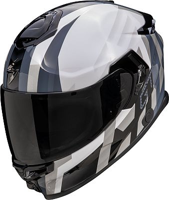 Scorpion EXO-GT SP Air Touradven, Integralhelm - Weiss/Grau/Silber - L von Scorpion