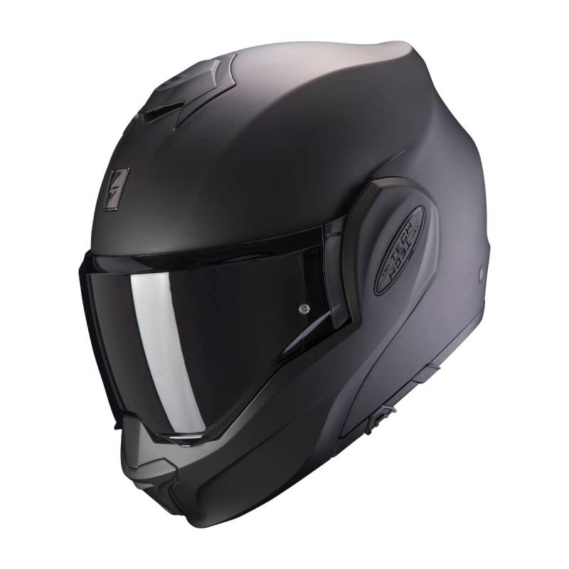 Scorpion Herren EXO-TECH SOLID Matt Black L Motorcycle Helmets von Scorpion