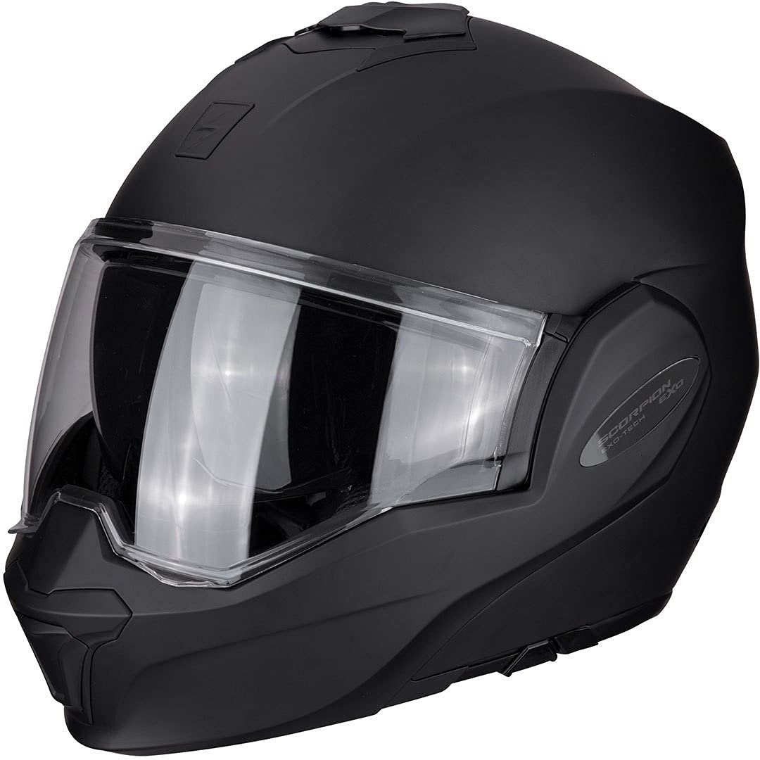 Scorpion Herren EXO-TECH SOLID Matt Black M Motorcycle Helmets von Scorpion