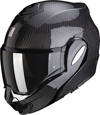 Scorpion EXO-Tech Evo Carbon Solid, Modularhelm - Schwarz - M von Scorpion