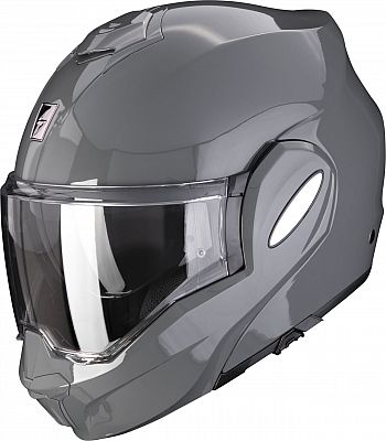 Scorpion EXO-Tech Evo Solid, Modularhelm - Grau - L von Scorpion