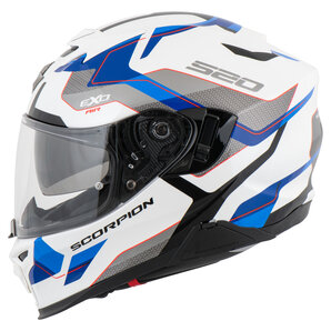 Scorpion Exo-520 Evo Air Elan Integralhelm Weiss Blau von Scorpion