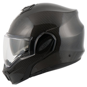 Scorpion Exo-Tech Evo Carbon Klapphelm Schwarz von Scorpion