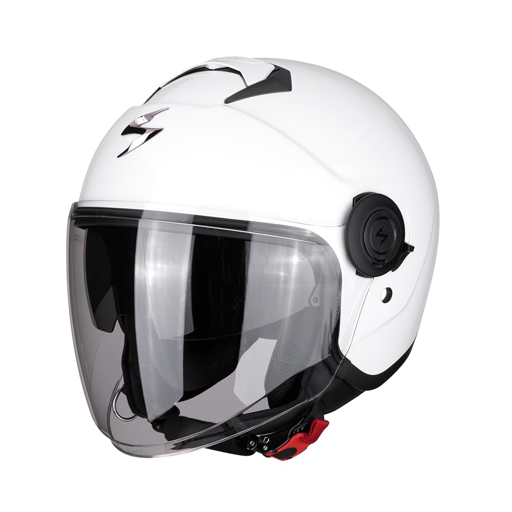 Scorpion Herren 83-100-05-03 Motorradhelm-Exo City, Transparent, S von ScorpionEXO