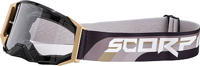 Scorpion MX S24, Crossbrille - Schwarz/Gold Klar - -61 von Scorpion