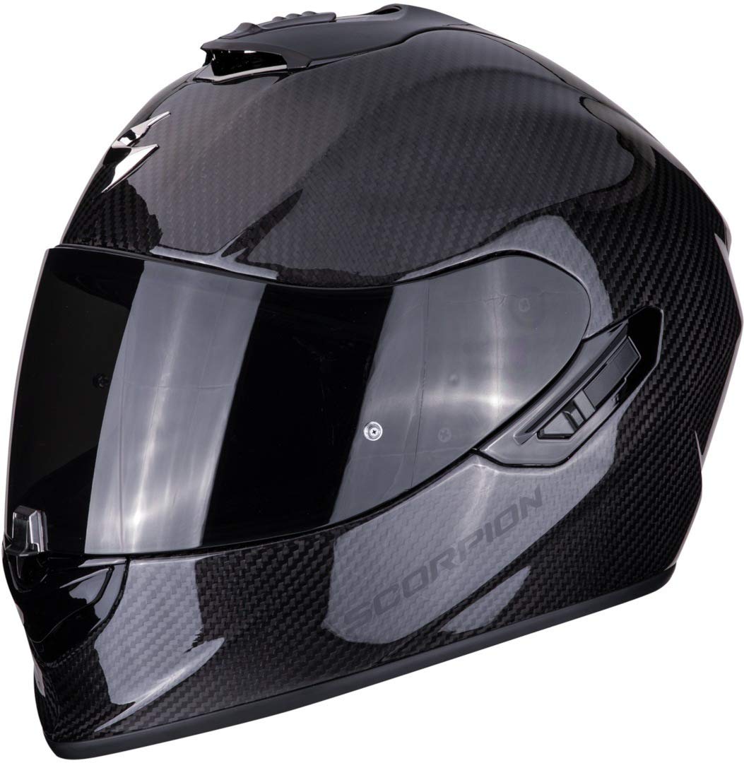 Scorpion,14-261-100-06, Motorradhelm Exo 1400 Air Carbon Solid, XL, Noir Schwarz von Scorpion