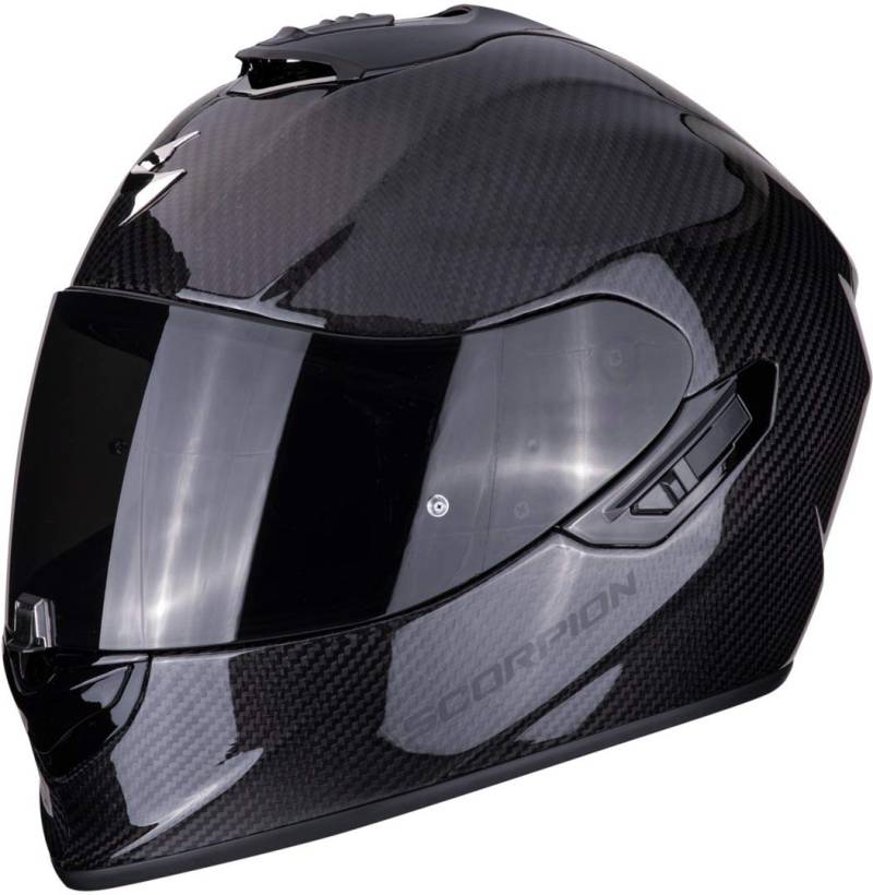 Scorpion,14-261-100-06, Motorradhelm Exo 1400 Air Carbon Solid, XL, Noir Schwarz von Scorpion