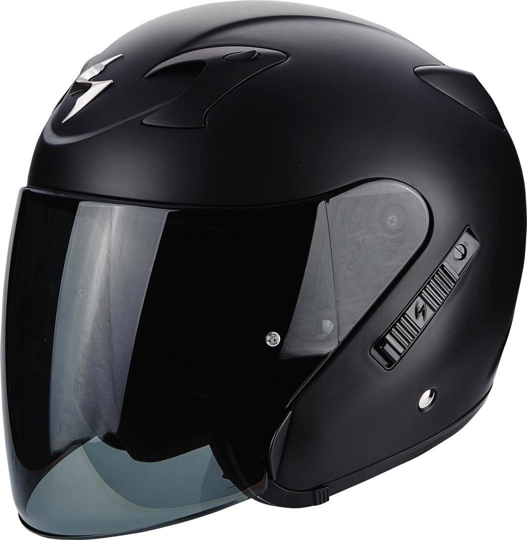 Scorpion Motorradhelm Exo 220 Mat, Schwarz, Größe L von Scorpion