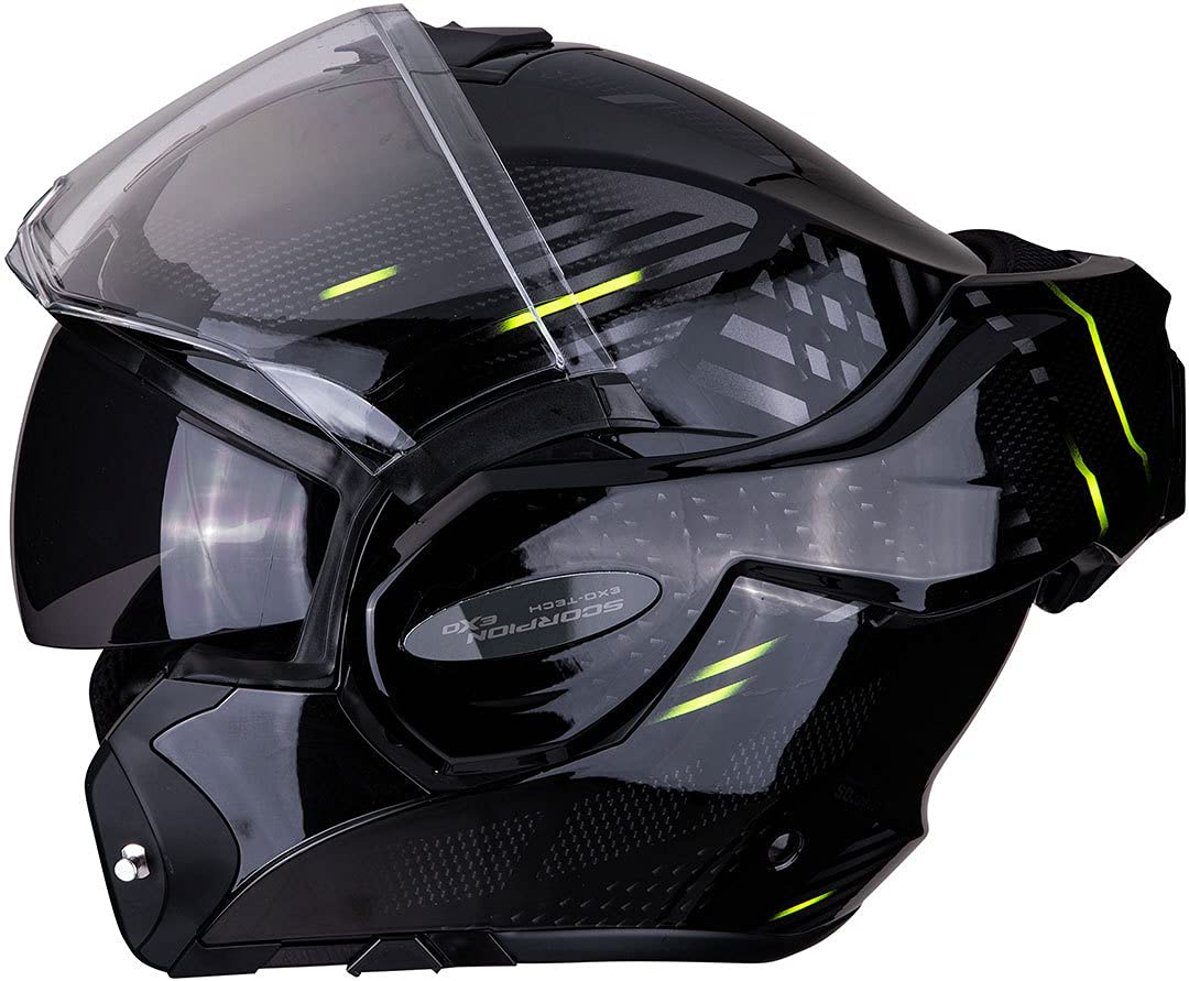 Scorpion Unisex Exo Tech Pulse HELM, Black, L EU von Scorpion