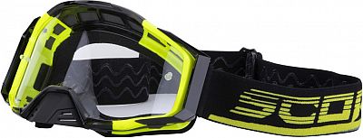 Scorpion VX, Crossbrille - Neon-Gelb/Schwarz Klar von Scorpion