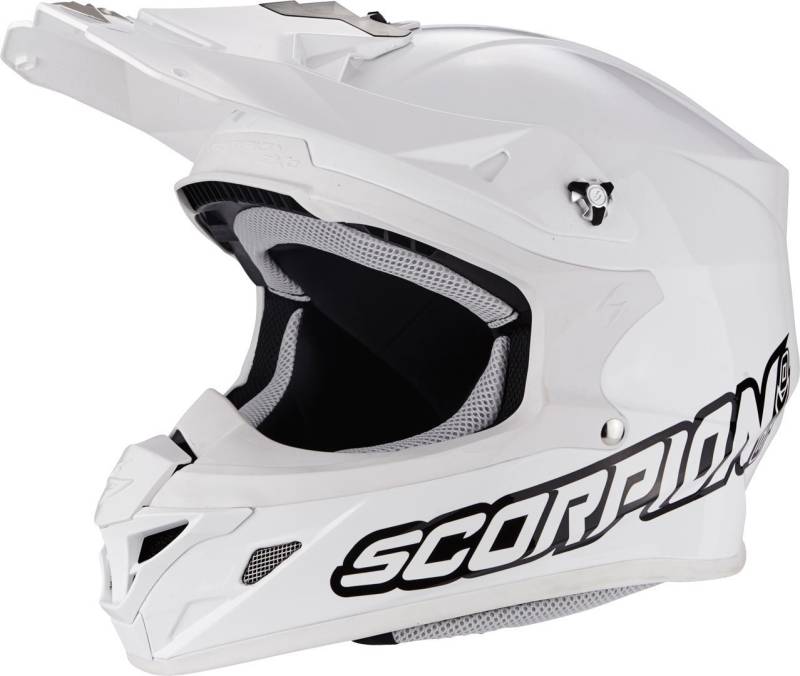 Scorpion VX-21 Air Erwachsener Motorradhelm, Weiß, X-Groß von Scorpion