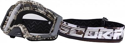 Scorpion VX Camo, Crossbrille - Grau/Braun/Schwarz Klar von Scorpion