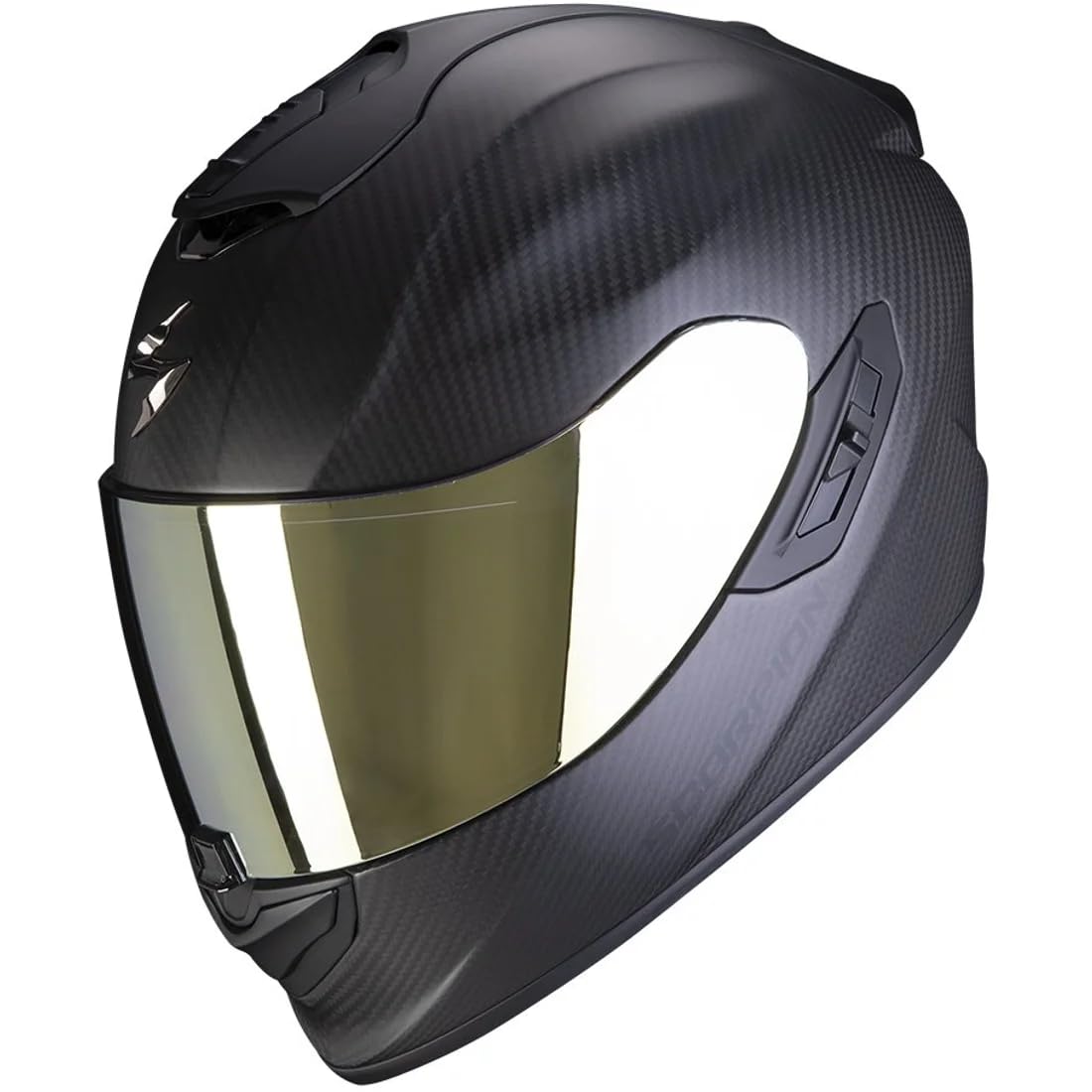 EXO 1400 EVO CARBON AIR SOLID L NERO OPACO von ScorpionEXO