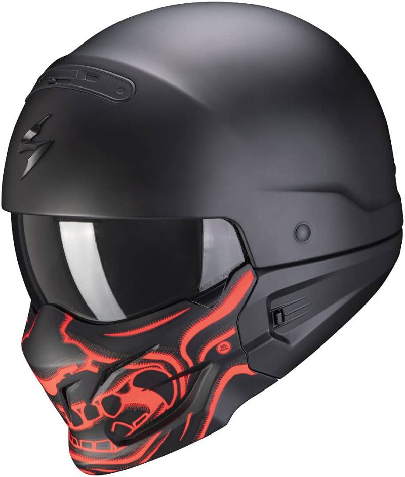 EXO-Combat EVO Samurai Matt Black-Red XS von ScorpionEXO