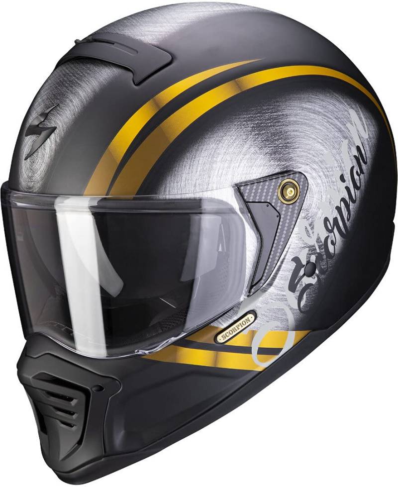 EXO-HX1 OHNO Matt Black-Gold XS von ScorpionEXO