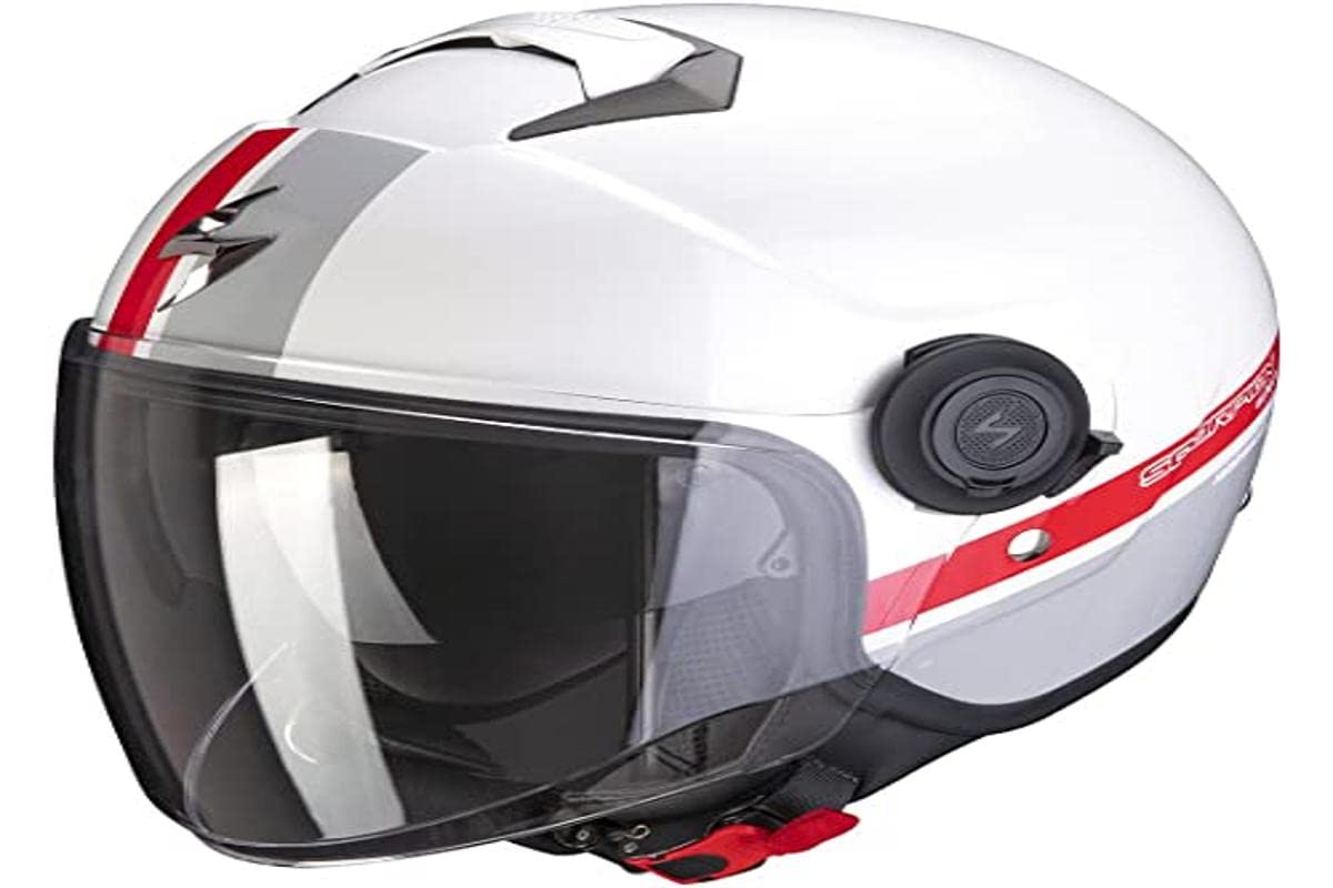 Scorpion EXO-CITY STRADA White-Silver-Red L von ScorpionEXO