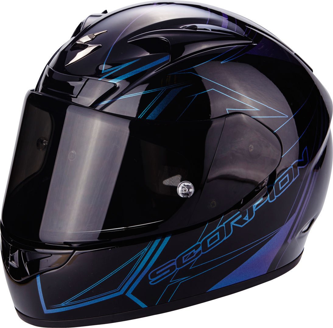 Scorpion Herren 71-216-38-05 Motorradhelm-Exo 710 Air Line, Noir, L von ScorpionEXO