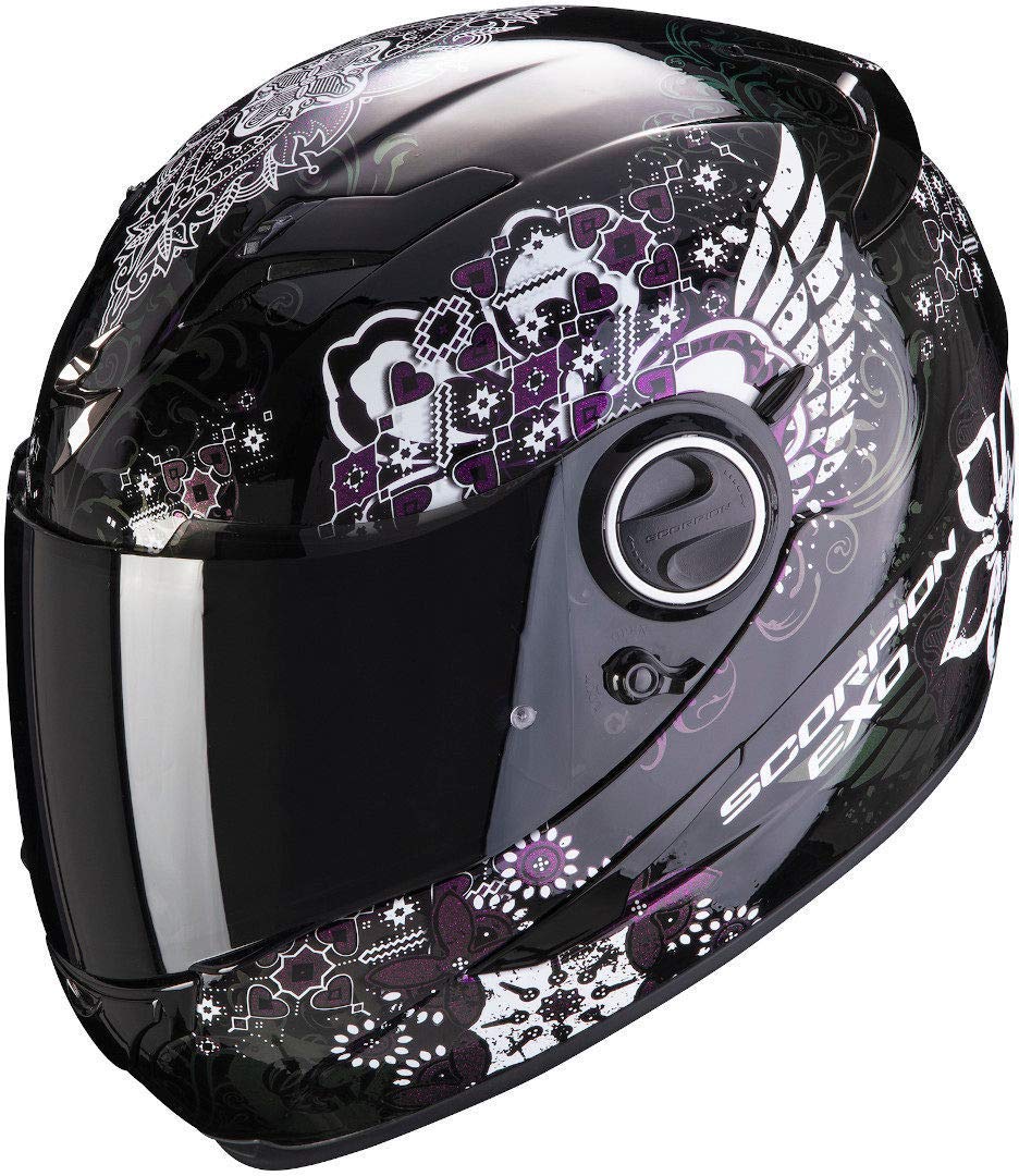 Scorpion Motorradhelm EXO-490 Divina Black-Chameleon, Schwarz/Caméléon, S von ScorpionEXO