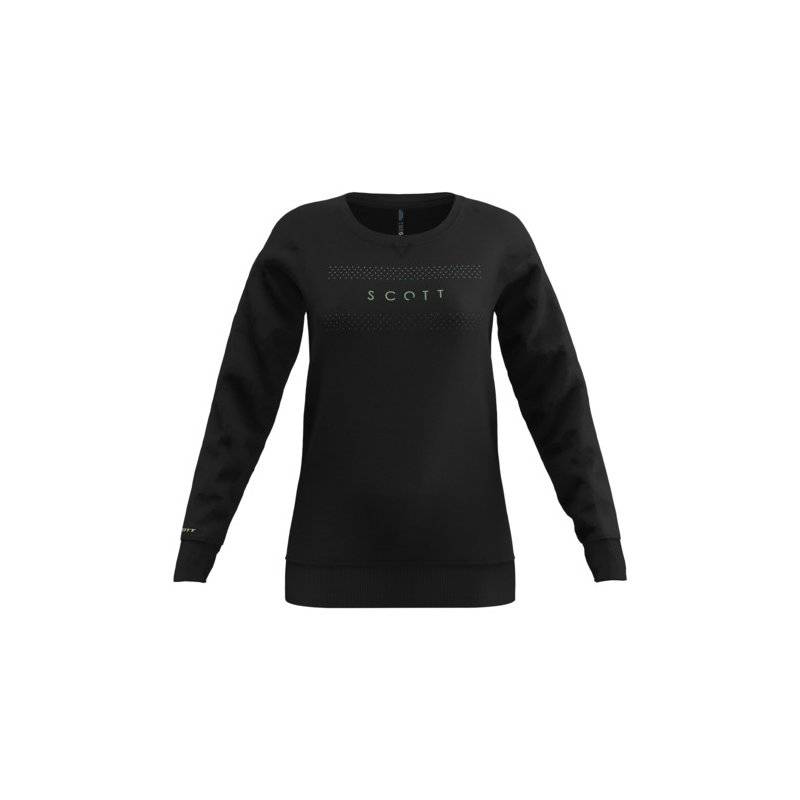 Scott Crewneck Damen 10 Casual L-SL - black von Scott Sports