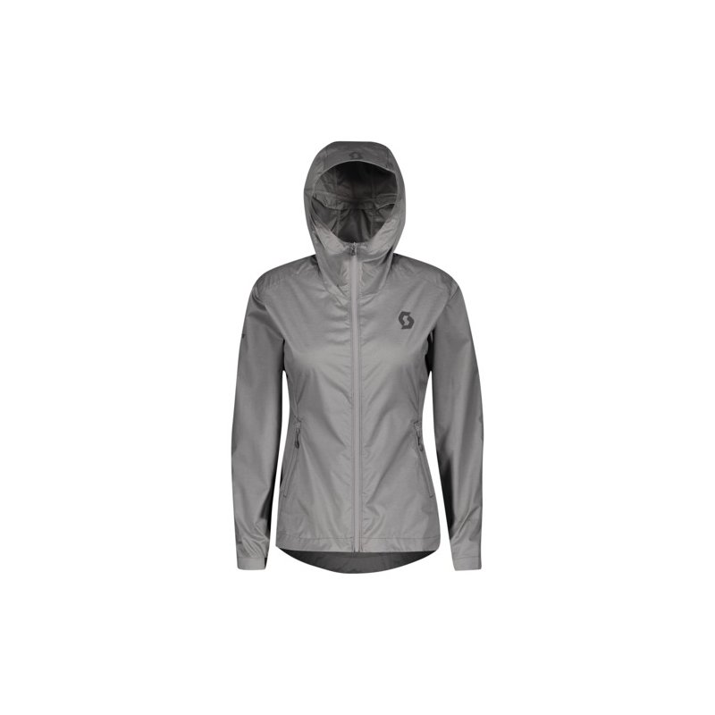 Scott Jacke Damen Trail MTN WB w/Hood - grey melange Größe: M von Scott Sports