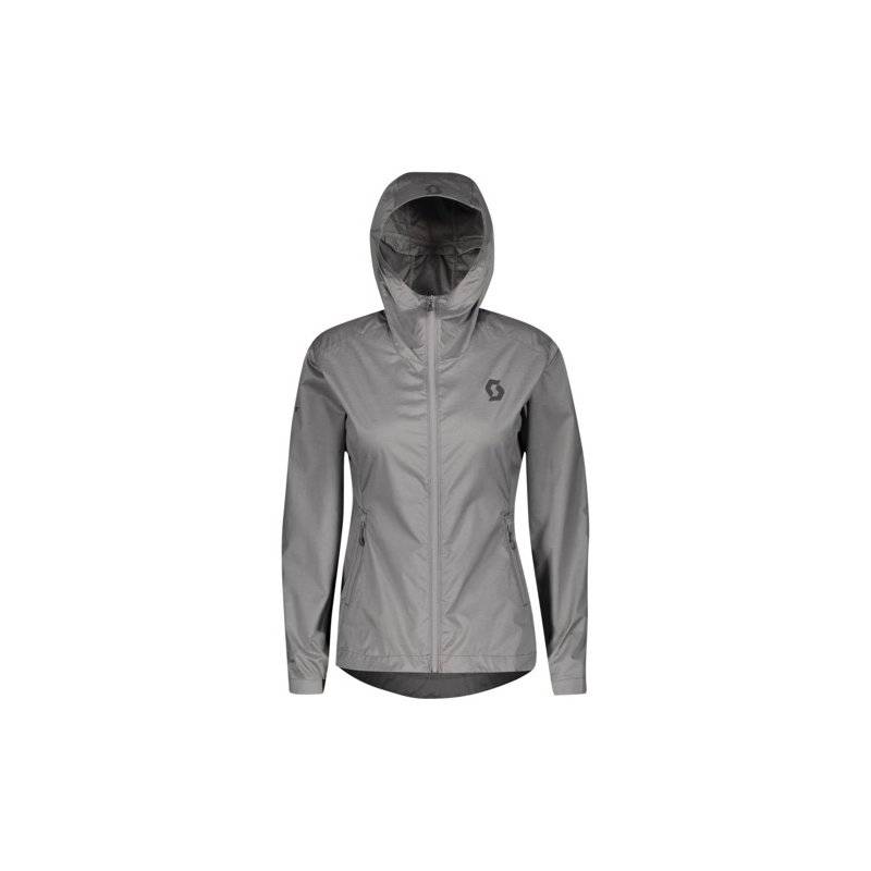 Scott Jacke Damen Trail MTN WB w/Hood - grey melange Größe: M von Scott Sports