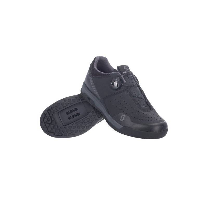 Scott Schuhe Sport Volt Clip Damen - matt black/dark grey Größe: 37.0 von Scott Sports