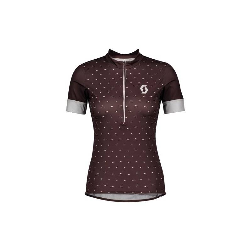 Scott Shirt Damen Endurance 20 s/sl - maroon red/light grey/EU L von Scott Sports