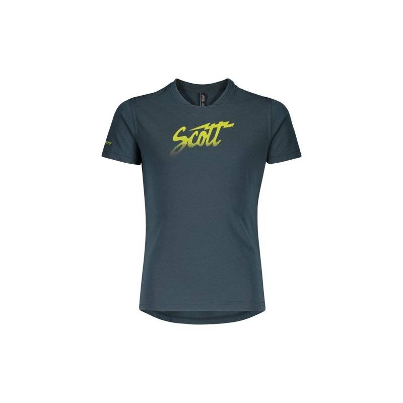 Scott Shirt Kinder Trail Dri S-SL - nightfall blue Größe: 140 von Scott Sports