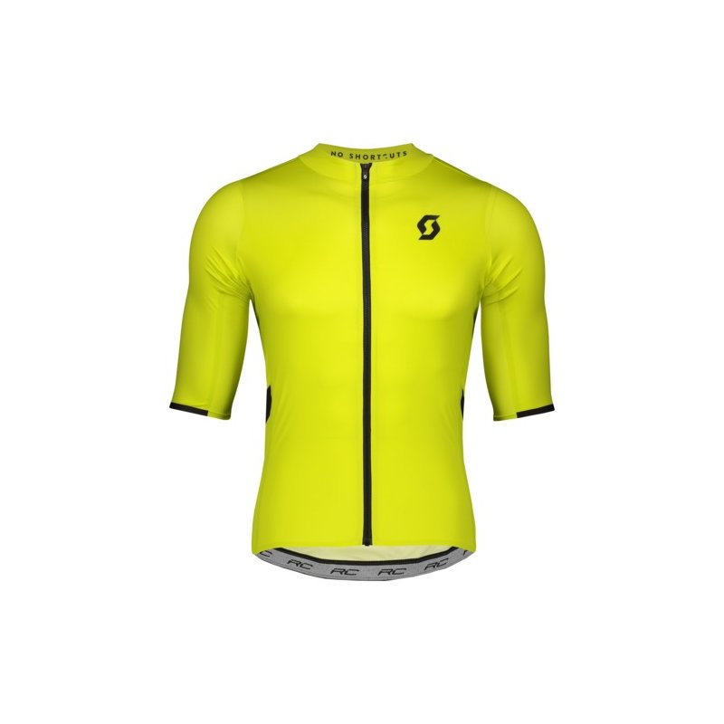 Scott Shirt M's RC Premium S-SL - sulphur yellow/black von Scott Sports