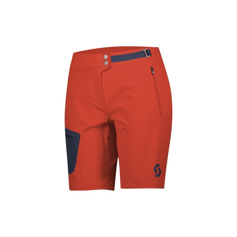 Scott Short Damen Explorair Light - flame red/midnight blue/EU M von Scott Sports