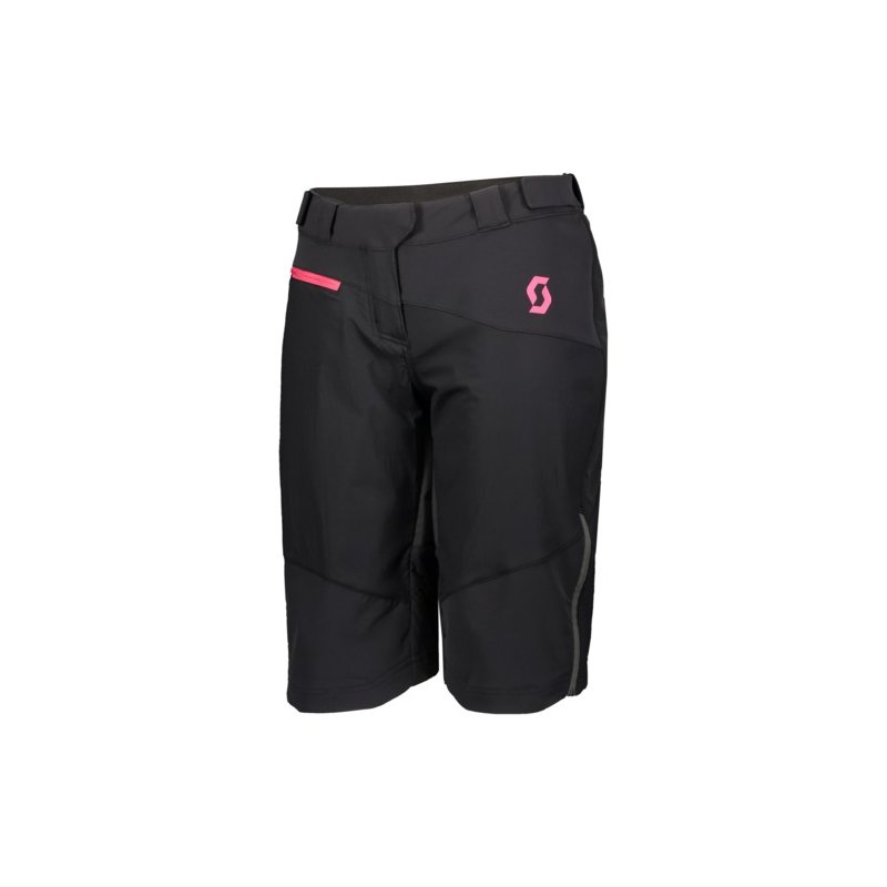 Scott Shorts Damen Trail Storm Alpha - black/virtual pink Größe: M von Scott Sports