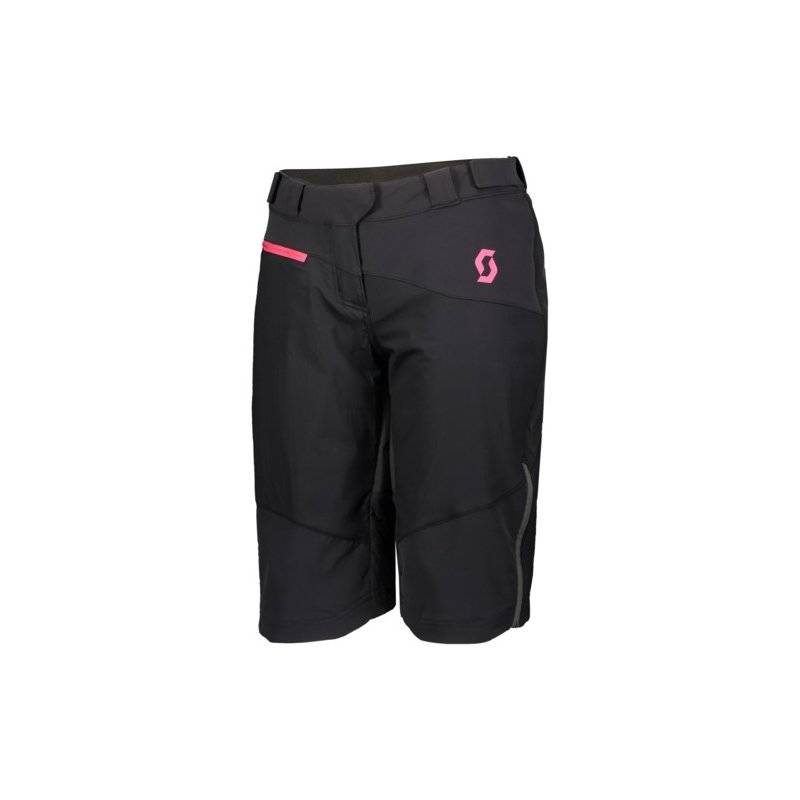 Scott Shorts Damen Trail Storm Alpha - black/virtual pink/EU M von Scott Sports