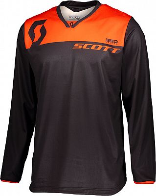 Scott 350 Dirt, Trikot - Schwarz/Orange - XXL von Scott