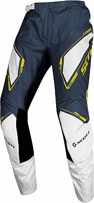 Scott 350 Dirt, Textilhose - Blau/Gelb - 30 von Scott