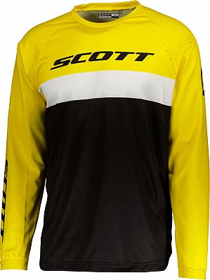 Scott 350 Swap Evo S22, Trikot - Schwarz/Gelb/Weiß - S von Scott