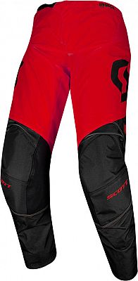 Scott 350 Track, Textilhose - Schwarz/Dunkelrot - 36 von Scott