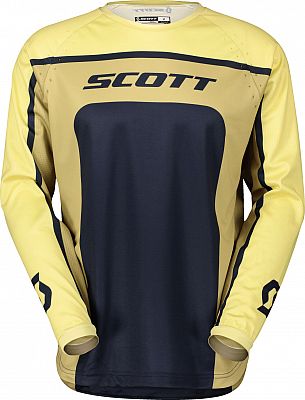 Scott 350 Track Evo 7416 S23, Trikot - Beige/Hellbraun/Dunkelblau - M von Scott