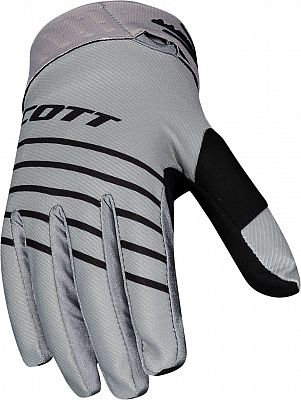 Scott 450 Angled, Handschuhe - Grau/Schwarz - S von Scott