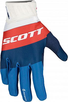 Scott 450 Angled 1105 S23, Handschuhe - Blau/Rot - M von Scott