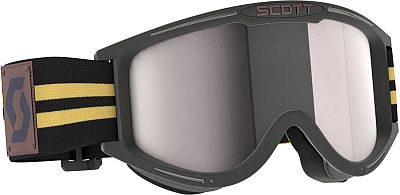 Scott 89X Era, Crossbrille - Schwarz/Beige Silber-Verspiegelt - Einheitsgröße von Scott