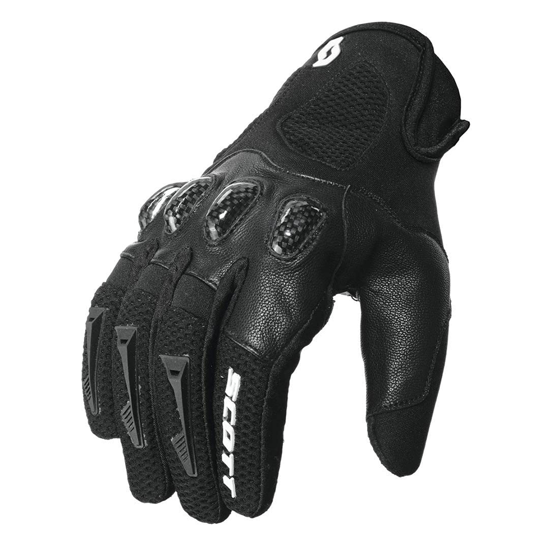 Scott Assault MX DH Motorrad/Fahrrad Handschuhe schwarz 2025: Größe: M (9) von Scott