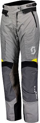 Scott Dualraid Dryo, Textilhose wasserdicht Damen - Grau/Gelb - 36 von Scott