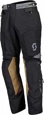 Scott Dualraid Dryo, Textilhose wasserdicht - Schwarz/Grau/Braun - 3XL von Scott