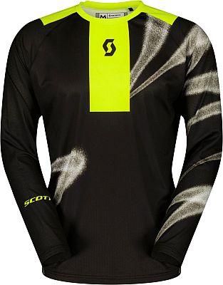 Scott Evo Dirt S25, Trikot - Schwarz/Gelb/Weiß - L von Scott