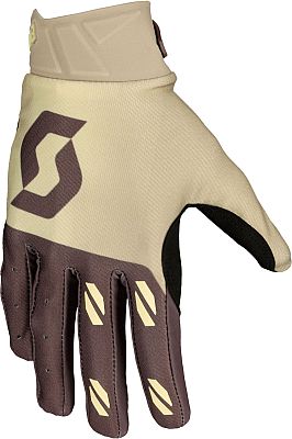 Scott Evo Fury S24, Handschuhe - Beige/Dunkelbraun - XXL von Scott