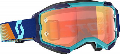 Scott Fury 7436280, Crossbrille verspiegelt - Blau/Orange Orange-Verspiegelt - Einheitsgröße von Scott