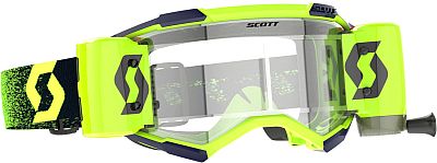 Scott Fury WFS, Crossbrille - Neon-Grün/Grau Klar - Einheitsgröße von Scott