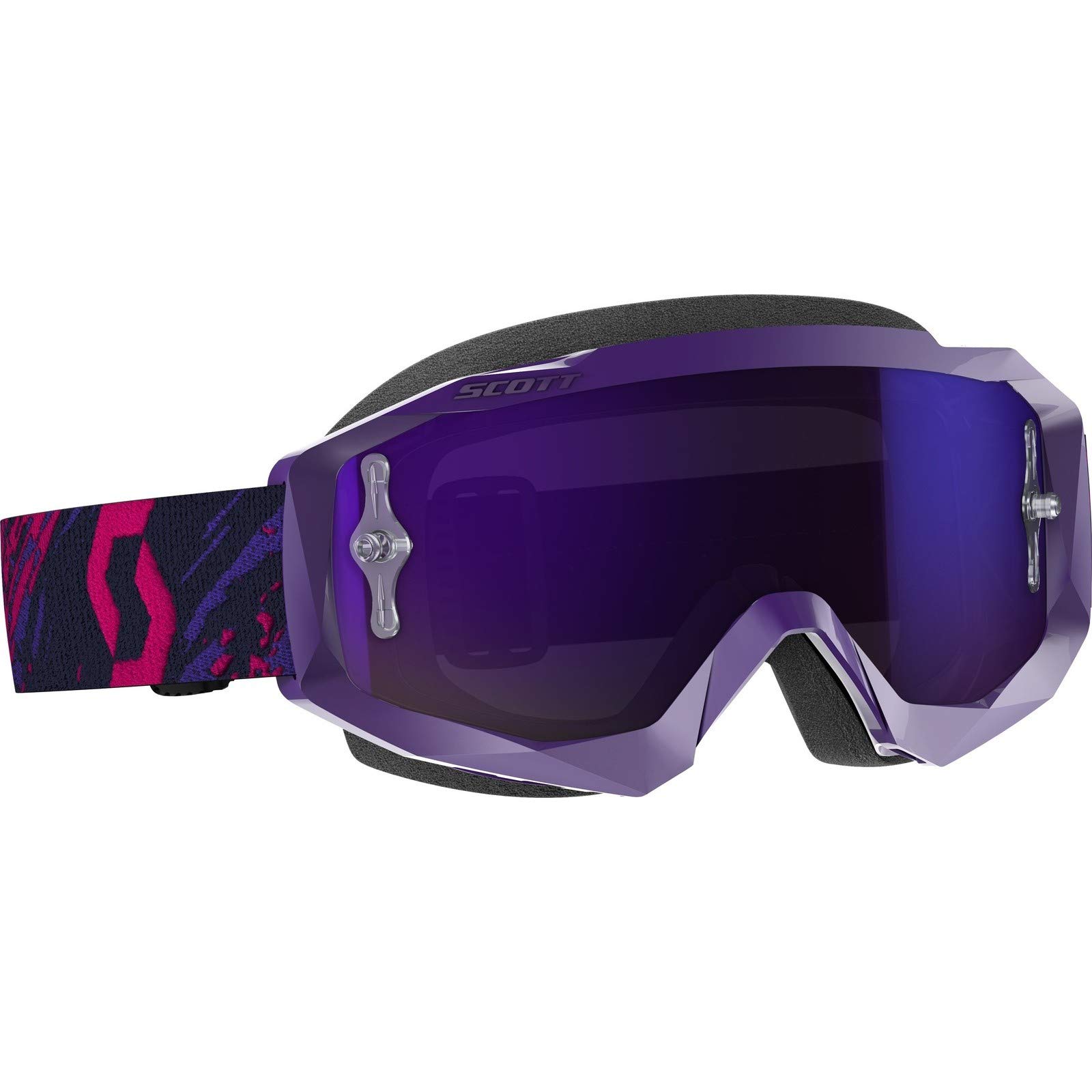 Scott GOGGLE HUSTLE X MX PURPLE/PINK LENTE: PUR CHRO WKS von Scott