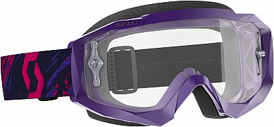 Scott Hustle X MX S19, Crossbrille - Violett/Pink Klar von Scott